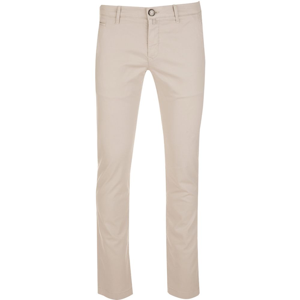 Jacob Cohen beige katoenen chinobroek – Slim fit elegantie