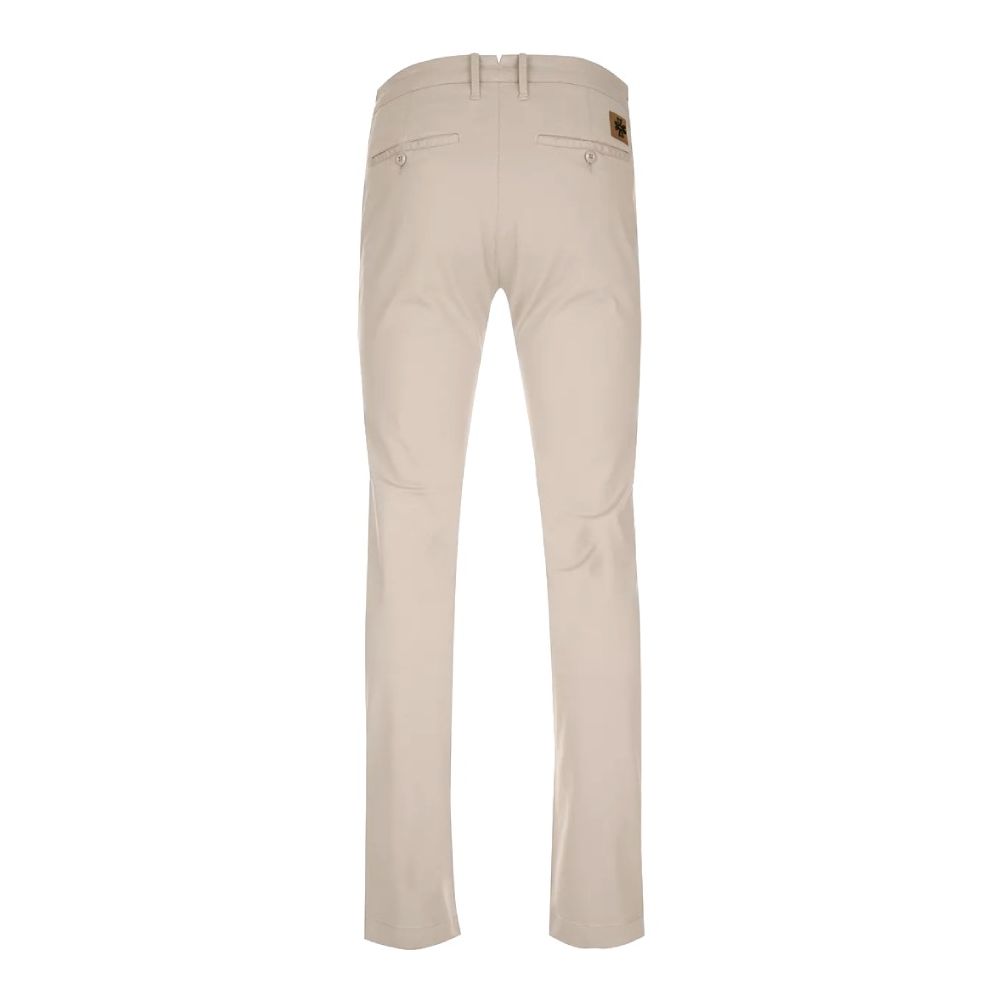 Jacob Cohen beige katoenen chinobroek – Slim fit elegantie