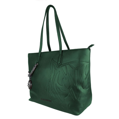 Sac à bandoulière Plein Sport en polyéthylène vert pour femme