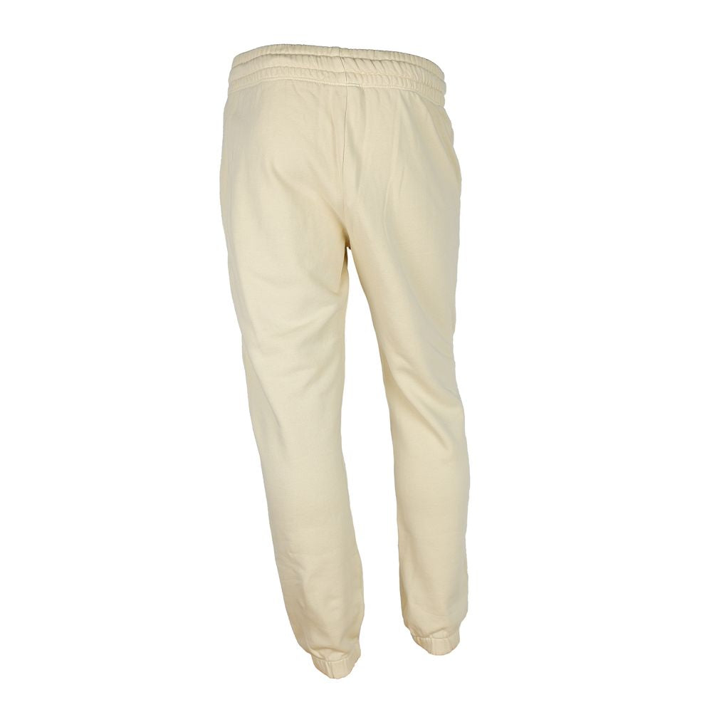 Diego Venturino beige katoenen trainingsbroek voor heren