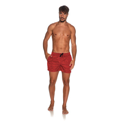 Refrigiwear Rood Nylon Herenbadpak