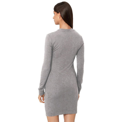 Love Moschino Brown Cotton Women Dress