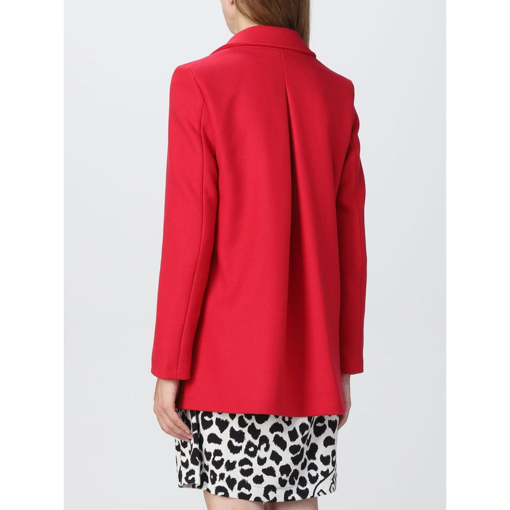 Love Moschino Chic roze wolmix jasje