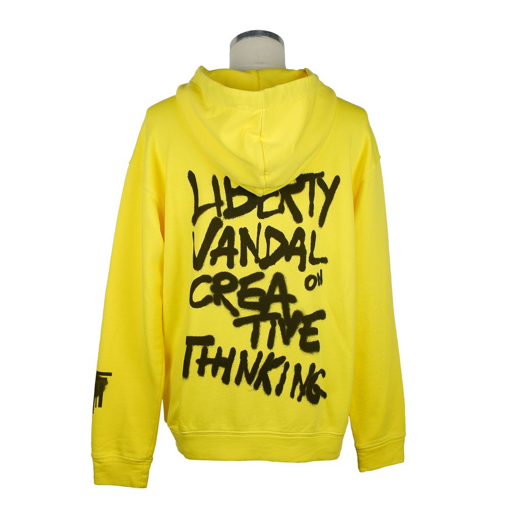 Diego Venturino Geel Katoenen Heren Sweatshirt