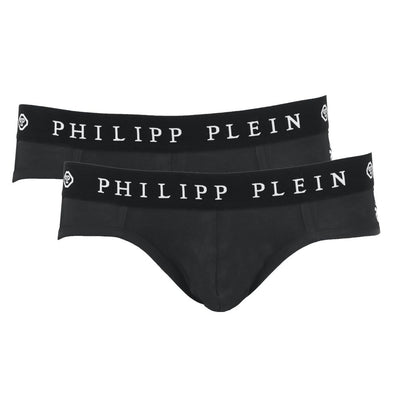 Philipp Plein Zwarte Katoenen Heren Boxershort Pack