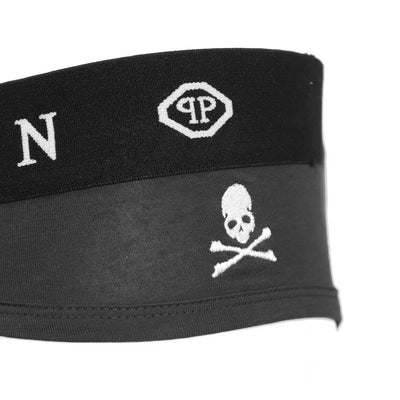 Philipp Plein Zwarte Katoenen Heren Boxershort Pack