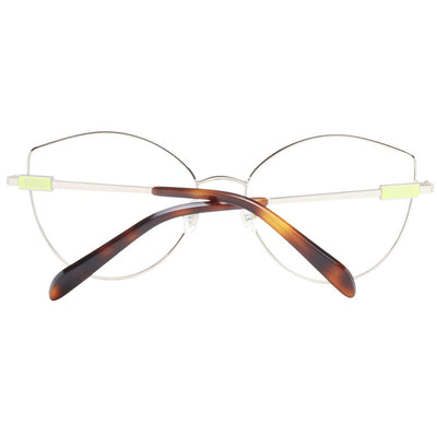 Montures de lunettes Emilio Pucci argentées pour femmes
