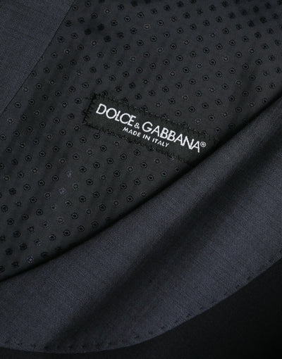 Robe gilet en laine noire Dolce &amp; Gabbana