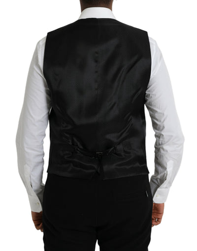 Dolce &amp; Gabbana - Robe gilet en laine marron - Gilet habillé
