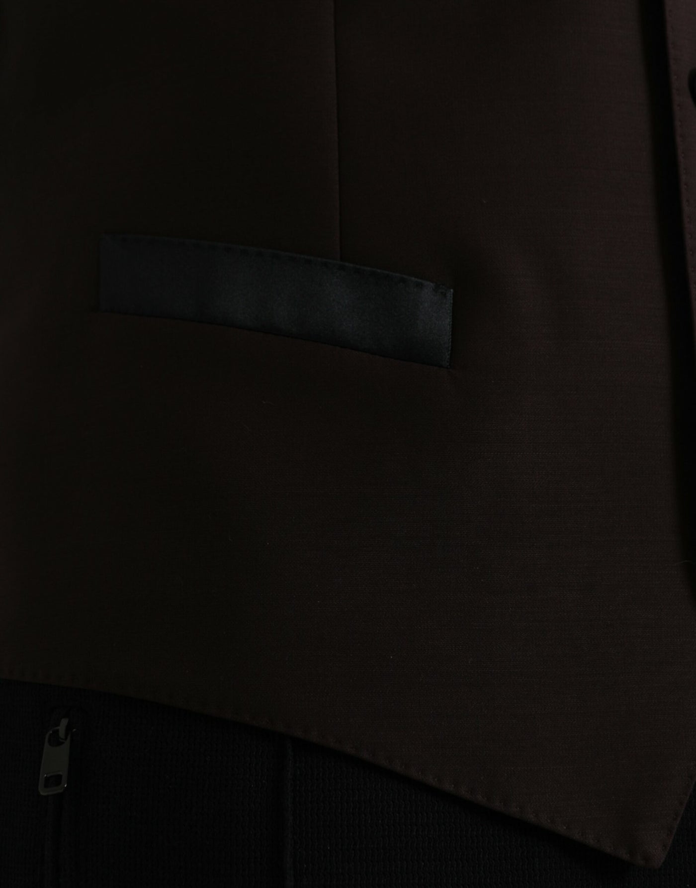 Dolce &amp; Gabbana - Robe gilet en laine marron - Gilet habillé