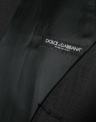 Dolce &amp; Gabbana Robe gilet en coton noir Gilet formel