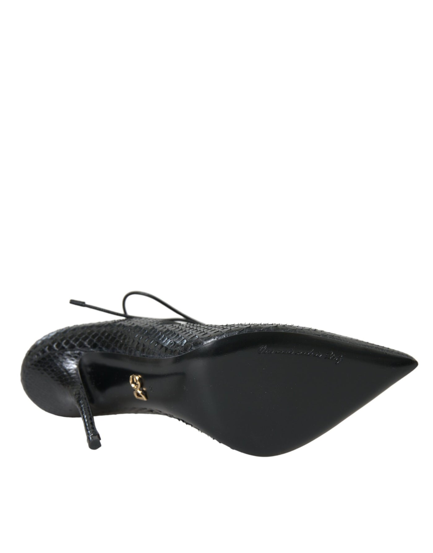 Dolce &amp; Gabbana zwarte python leren Mary Jane pumps
