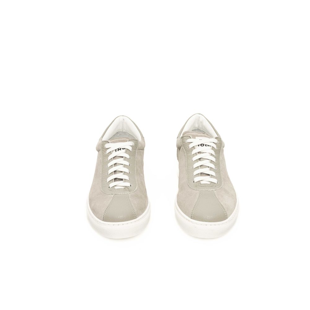 Cerruti 1881 grijze koeienhuid heren sneaker