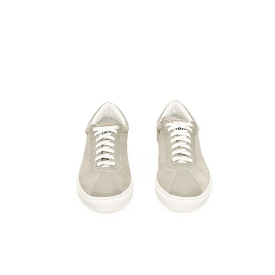 Cerruti 1881 grijze koeienhuid heren sneaker