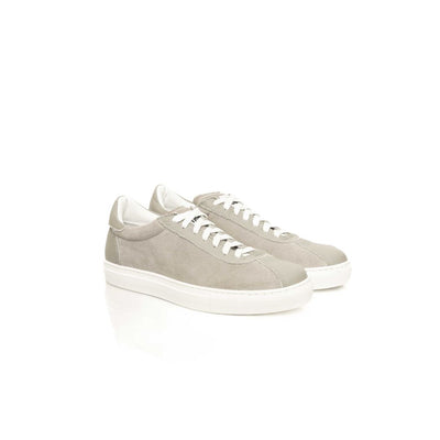 Cerruti 1881 grijze koeienhuid heren sneaker