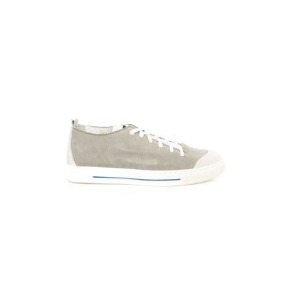 Cerruti 1881 grijze koeienhuid heren sneaker