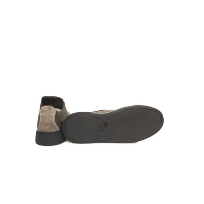 Cerruti 1881 beige lederen heren sneaker