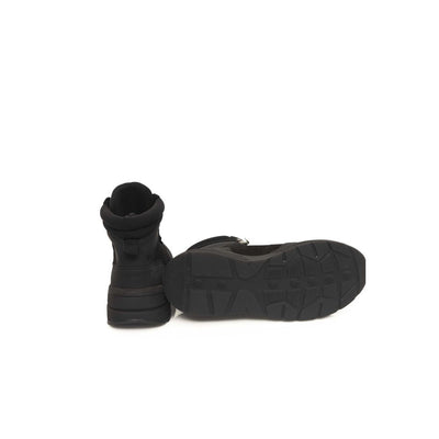 Cerruti 1881 Zwarte Leren Heren Sneaker