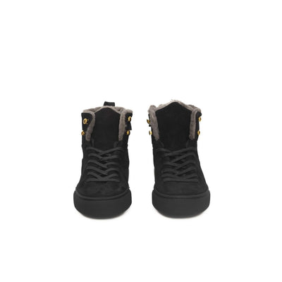 Cerruti 1881 Black Cowhide Women Sneaker