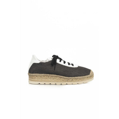 Cerruti 1881 Zwarte Kalfsleren Heren Sneaker