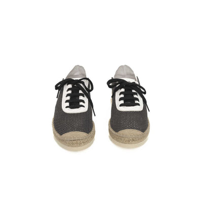 Cerruti 1881 Zwarte Kalfsleren Heren Sneaker