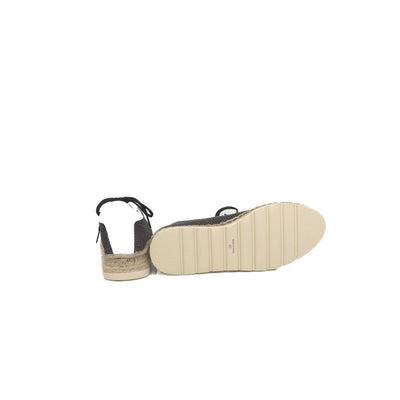 Cerruti 1881 Zwarte Kalfsleren Heren Sneaker