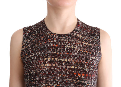 T-shirt en laine à imprimé multicolore Dolce &amp; Gabbana