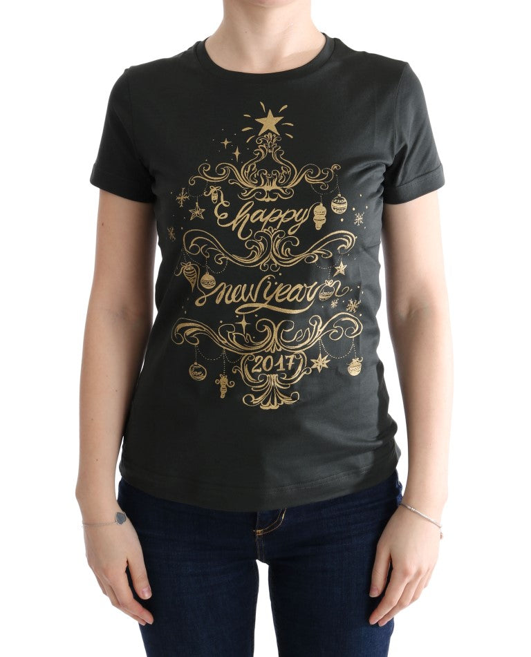 T-shirt Dolce &amp; Gabbana en coton vert Motif 2017