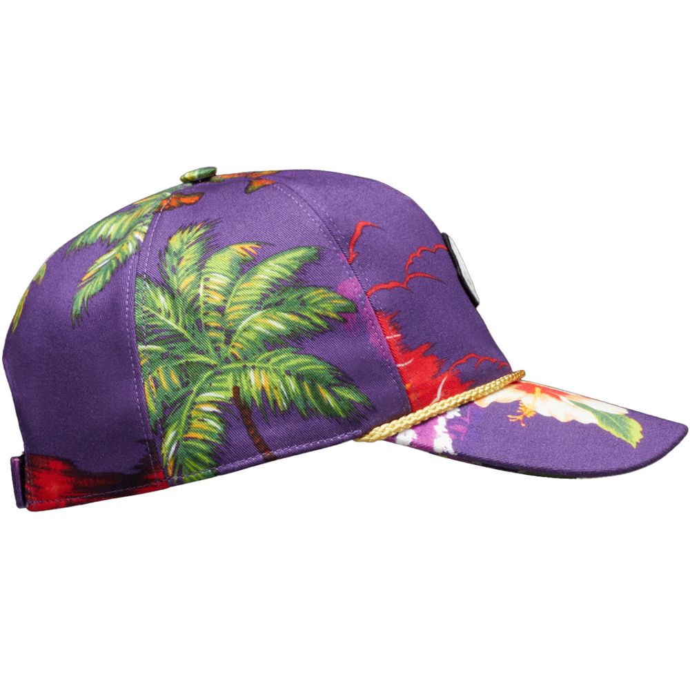 Moncler x Palm Angels Purple Cotton Men Cap