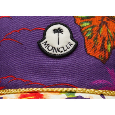 Moncler x Palm Angels Purple Cotton Men Cap