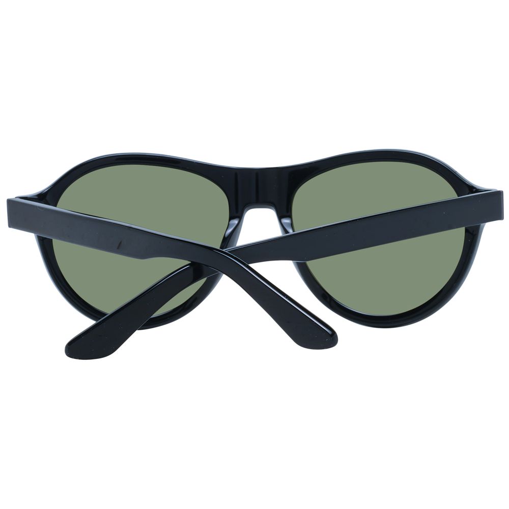Lunettes de soleil noires Serengeti pour homme