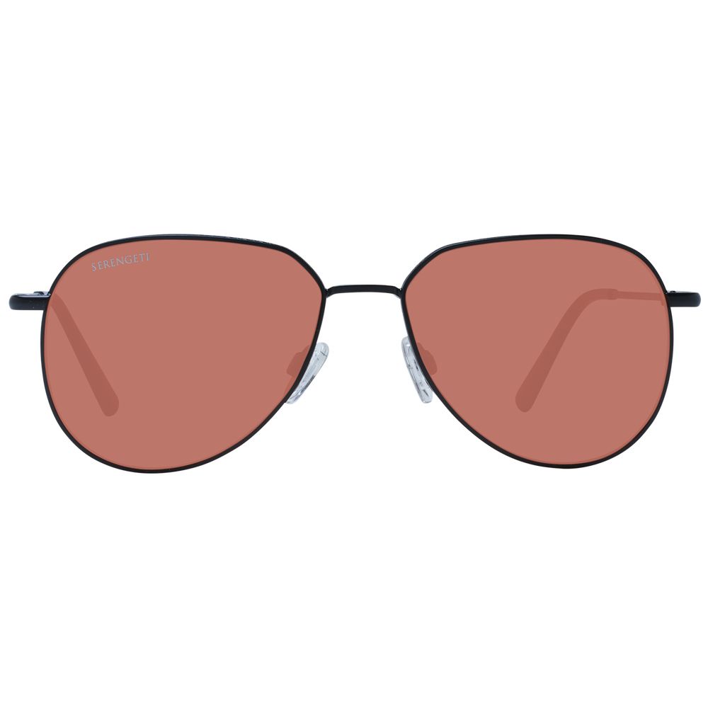 Lunettes de soleil noires Serengeti pour homme