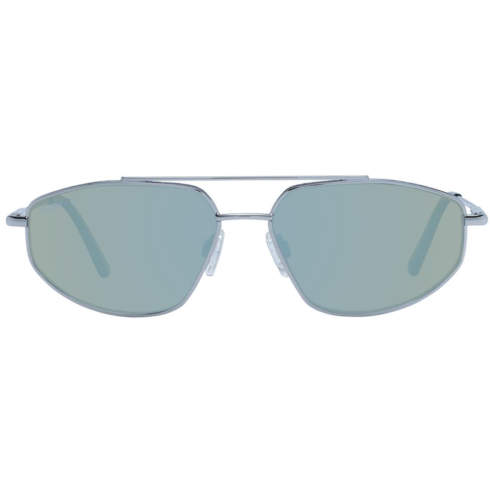 Lunettes de soleil Serengeti argentées pour homme