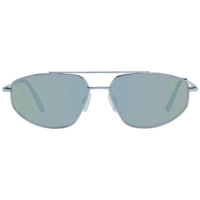 Lunettes de soleil Serengeti argentées pour homme