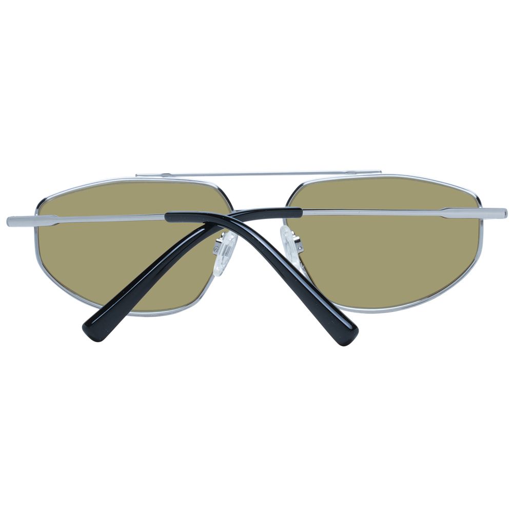 Lunettes de soleil Serengeti argentées pour homme