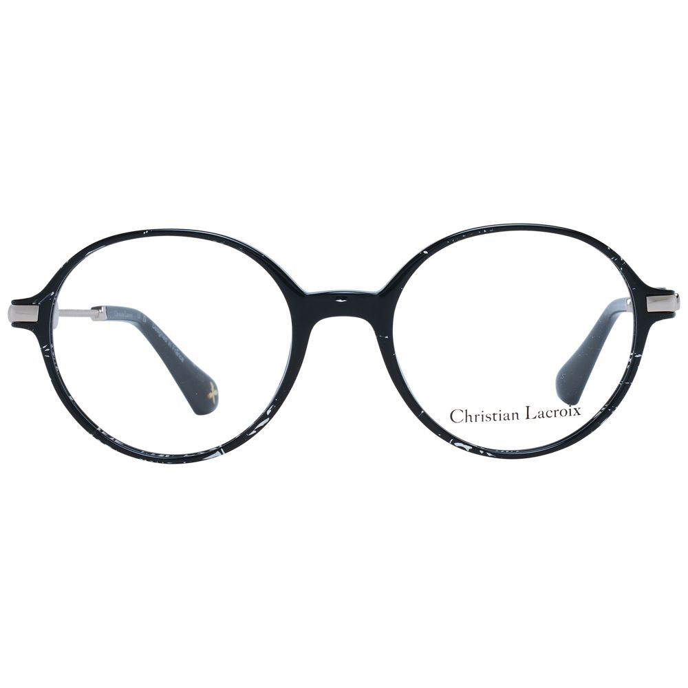Monture de lunettes pour femme noire Christian Lacroix