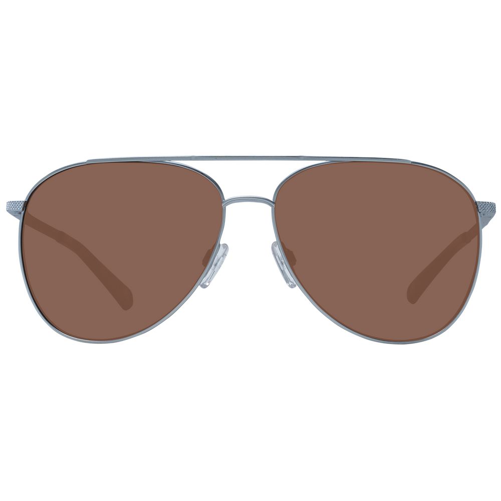 Lunettes de soleil argentées Ted Baker pour homme