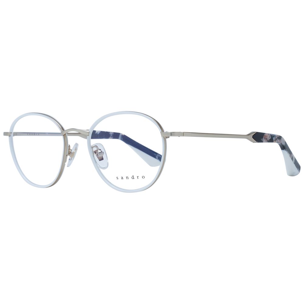 Montures optiques blanches Sandro pour femmes