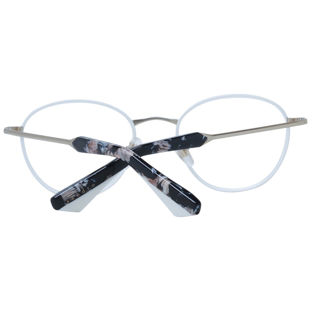 Montures optiques blanches Sandro pour femmes