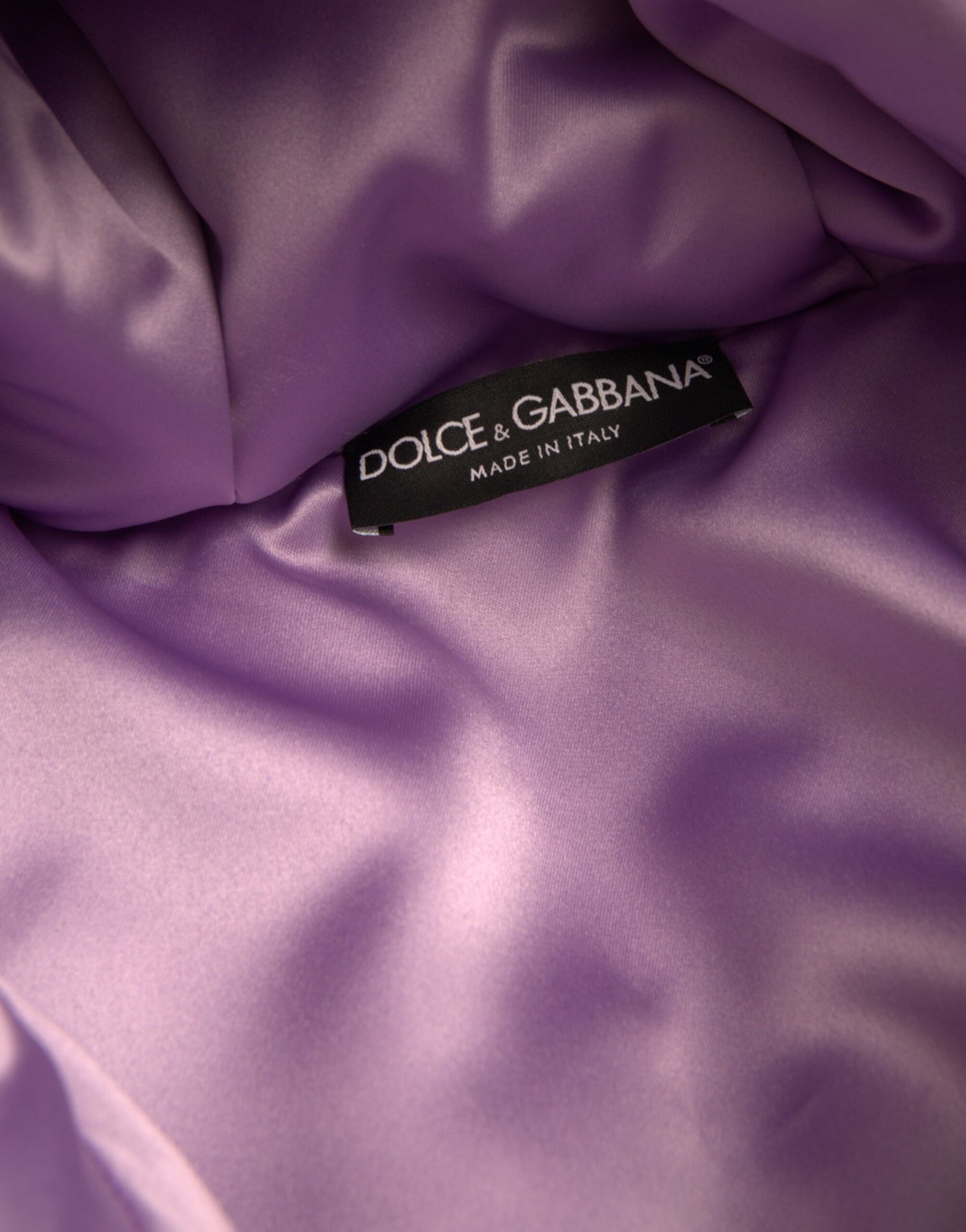 Dolce &amp; Gabbana Multicolor Hart Logo Hooded Pufferjack
