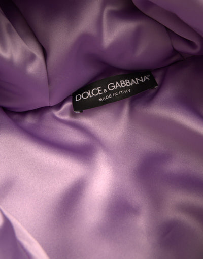 Dolce &amp; Gabbana Multicolor Hart Logo Hooded Pufferjack