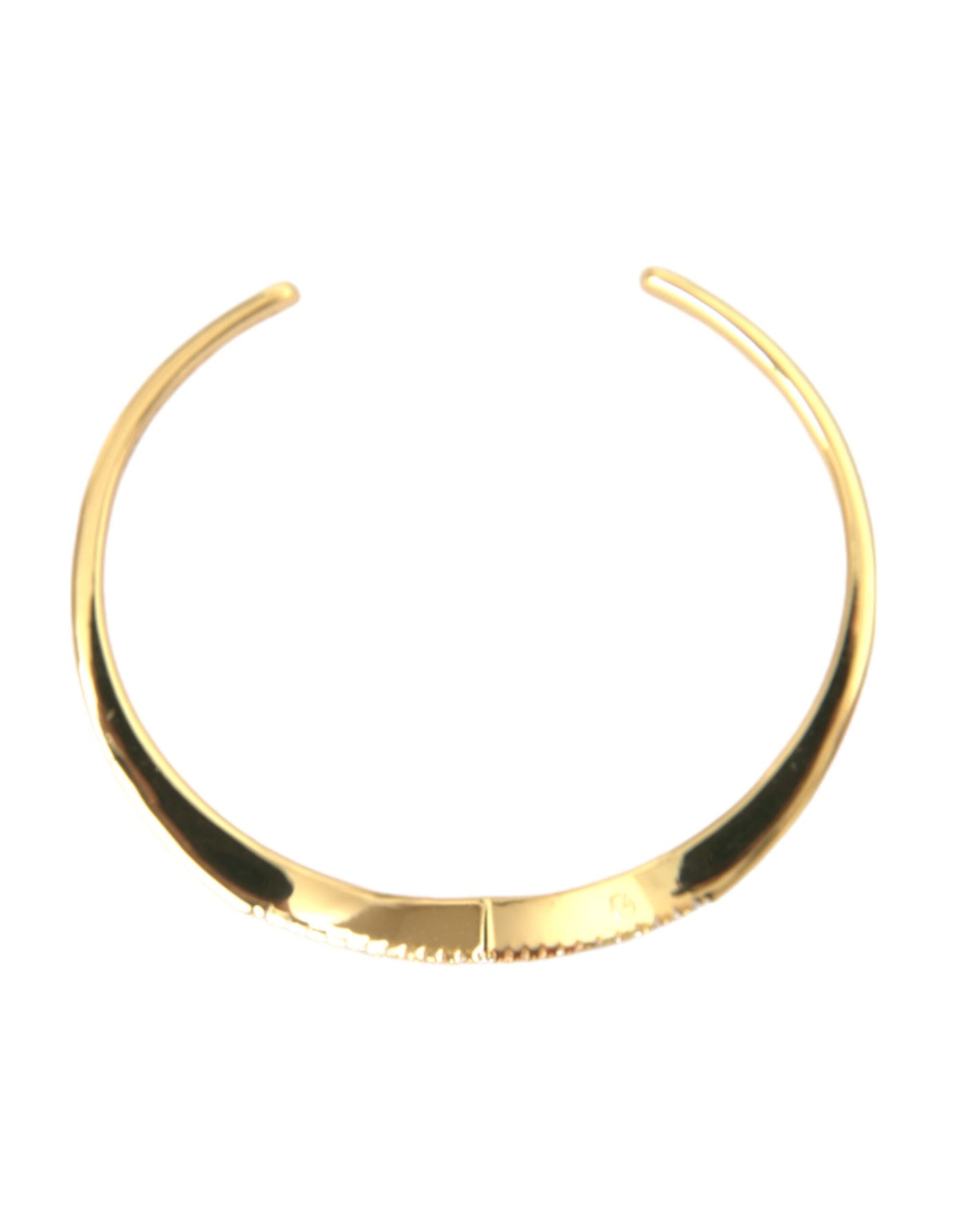 Nialaya Arched Wing Cuff Skyfall Gold CZ 925 Armband