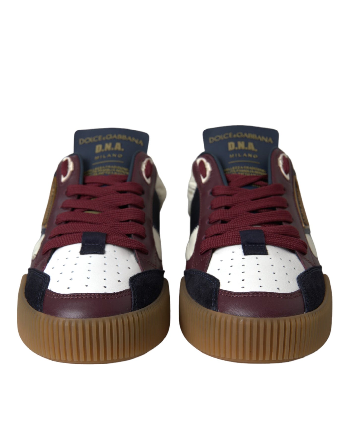 Dolce &amp; Gabbana Multicolor Miami leren lage sneakers