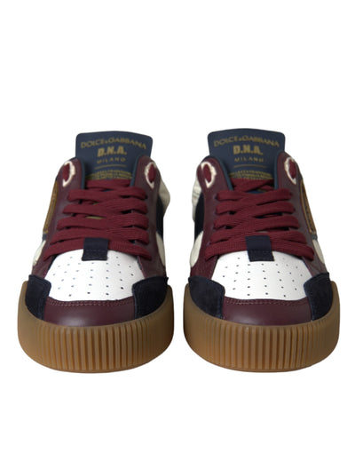 Dolce &amp; Gabbana Multicolor Miami leren lage sneakers