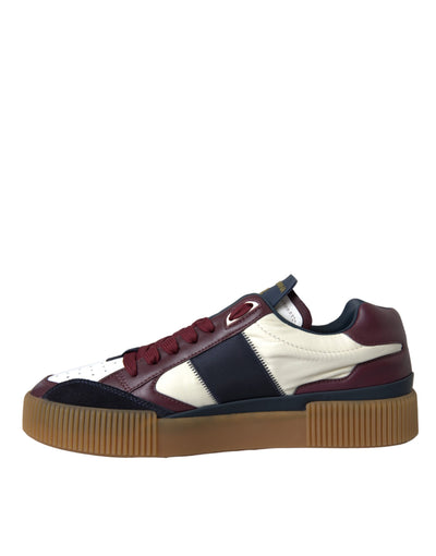 Dolce &amp; Gabbana Multicolor Miami leren lage sneakers