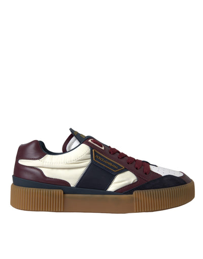 Dolce &amp; Gabbana Multicolor Miami leren lage sneakers