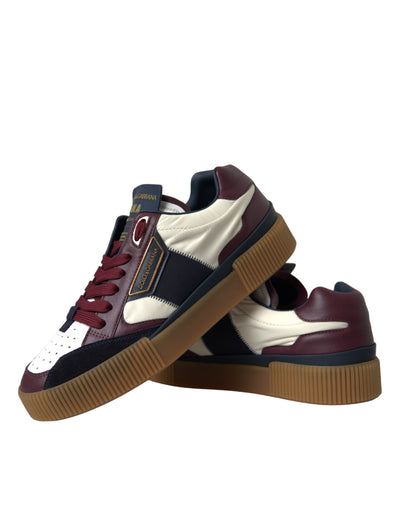 Dolce &amp; Gabbana Multicolor Miami leren lage sneakers