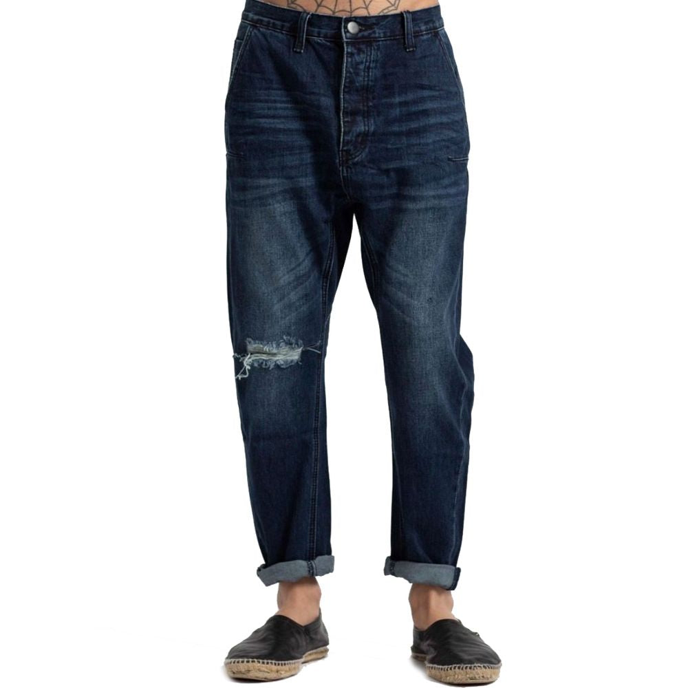 One Teaspoon Blauwe Katoenen Herenjeans