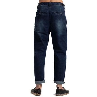 One Teaspoon Blauwe Katoenen Herenjeans