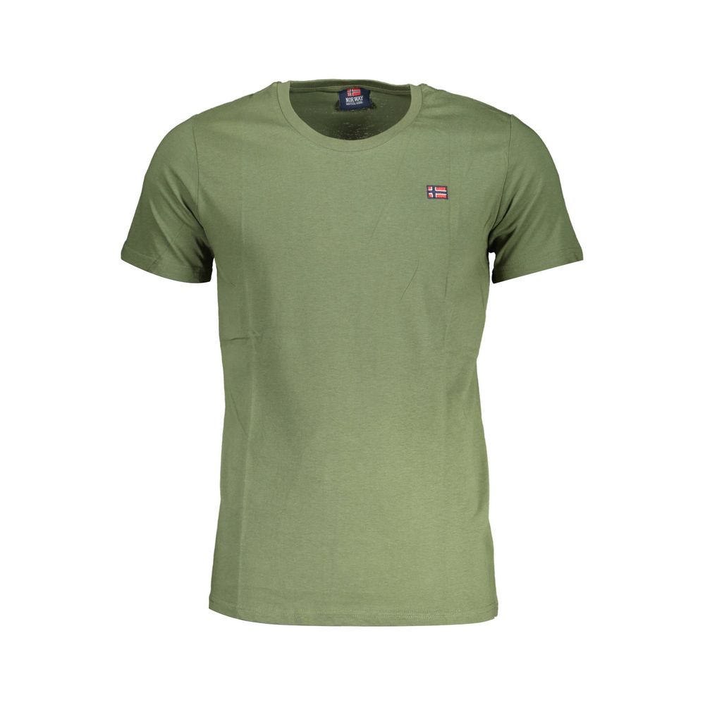 Noorwegen 1963 Groen Katoenen T-shirt